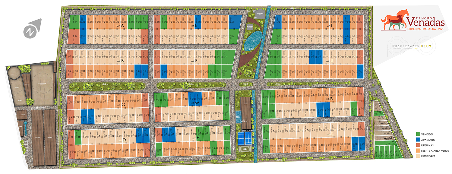 Plano disponibilidad -Rancho Venadas-Oct 2026-Propiedades Plus